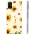 Samsung Galaxy A51 TPU Hoesje - Zonnebloem