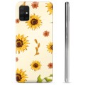 Samsung Galaxy A51 TPU Hoesje - Zonnebloem