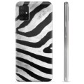 Samsung Galaxy A51 TPU Hoesje - Zebra