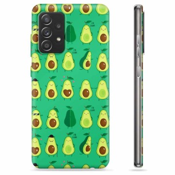 Samsung Galaxy A52 5G, Galaxy A52s TPU Hoesje - Avocado Patroon