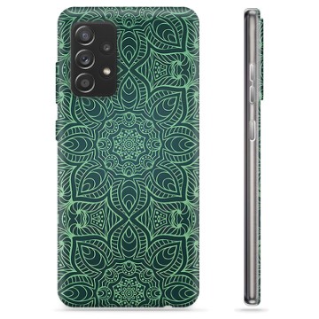 Samsung Galaxy A52 5G, Galaxy A52s TPU-hoesje - Groene Mandala