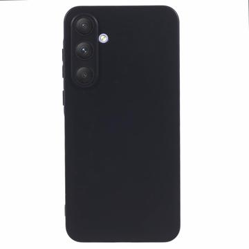 Samsung Galaxy A55 Anti-Fingerprint Matte TPU Case - Zwart