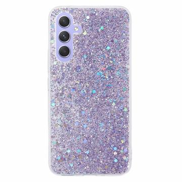 Samsung Galaxy A55 Glitter Flakes TPU Case