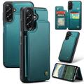 Samsung Galaxy A56 Caseme C22 Hoesje RFID-kaart portemonnee - Groen