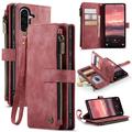 Samsung Galaxy A56 Caseme C30 Multifunctionele Portemonnee Hoesje - Rood