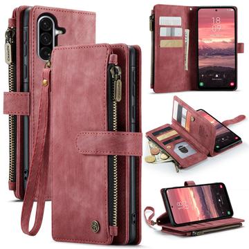 Samsung Galaxy A56 Caseme C30 Multifunctionele Portemonnee Hoesje - Rood