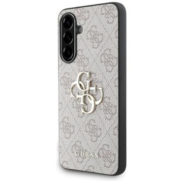 Samsung Galaxy A56 Guess 4G Big Metal Logo Hybride Hoesje - Roze