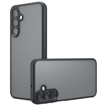 Samsung Galaxy A56 Mat Gematteerd Hybride Hoesje - Zwart