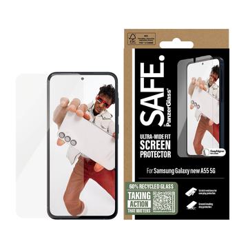 Samsung Galaxy A56 PanzerGlass Safe Ultra-Wide Fit Glazen Screenprotector - 9H - Helder