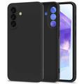 Samsung Galaxy A56 Tech-Protect Icon Siliconen Hoesje - Zwart