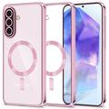 Samsung Galaxy A56 Tech-Protect MagFlex hoesje - MagSafe compatibel - Rose Gold