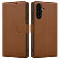 Samsung Galaxy A56 Tech-Protect Portemonnee Hoesje Met Magneet & Standaard - Bruin