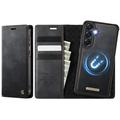Samsung Galaxy A57 Caseme C49 2-in-1 afneembare portemonneehoes - MagSafe-compatibel, RFID - Zwart