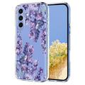 Samsung Galaxy A57 TPU-hoesje met bloemenpatroon - Blauweregen