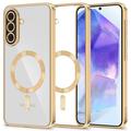 Samsung Galaxy A57 Tech-Protect MagFlex hoesje - MagSafe compatibel - Helder / Goud