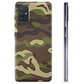 Samsung Galaxy A71 TPU Hoesje - Camo