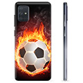 Samsung Galaxy A71 TPU Hoesje - Voetbalvlam