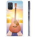 Samsung Galaxy A71 TPU Case - Gitaar