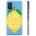 Samsung Galaxy A71 TPU Hoesje - Citroenen
