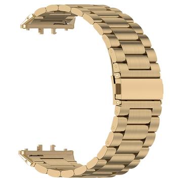 Samsung Galaxy Fit3 Roestvrij Stalen Riem - Goud