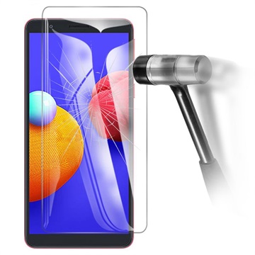 Samsung Galaxy M01 Core Glazen Screenprotector - 9H, 0.33mm - Doorzichtig