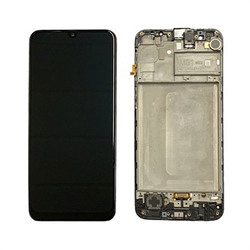Samsung Galaxy M31 Voorzijde Cover & LCD Display GH82-22405A - Zwart
