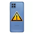 Samsung Galaxy M32 Batterij Cover Reparatie - Blauw