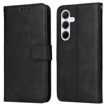 Samsung Galaxy M35 Portemonnee Hoesje met Magnetische Sluiting - Zwart