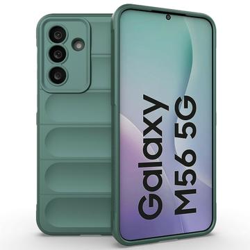 Samsung Galaxy M56 Rugged TPU Hoesje - Groen
