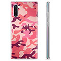Samsung Galaxy Note10 TPU Hoesje - Roze Camouflage