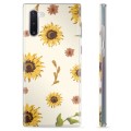 Samsung Galaxy Note10 TPU Hoesje - Zonnebloem