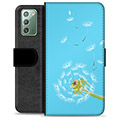 Samsung Galaxy Note20 Premium Portemonnee Hoesje - Paardebloem