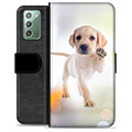 Samsung Galaxy Note20 Premium Portemonnee Hoesje - Hond