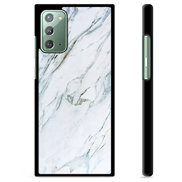 Samsung Galaxy Note20 Beschermhoes - Marmer