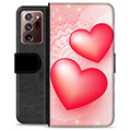 Samsung Galaxy Note20 Ultra Premium Portemonnee Hoesje - Love