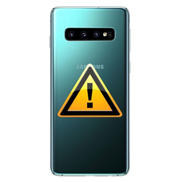 Samsung Galaxy S10 Batterij Cover Reparatie - Prism Groen