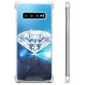Samsung Galaxy S10 Hybrid Hoesje - Diamant