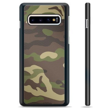 Samsung Galaxy S10+ Beschermhoes - Camo