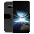 Samsung Galaxy S10 Premium Portemonnee Hoesje - Space