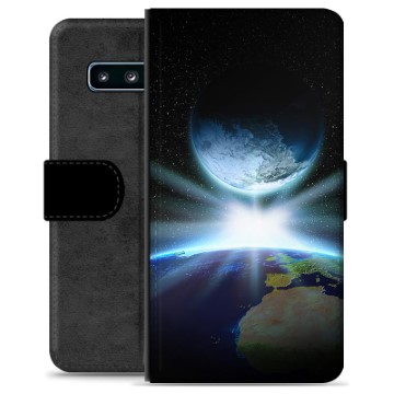 Samsung Galaxy S10 Premium Portemonnee Hoesje - Space