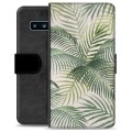 Samsung Galaxy S10 Premium Wallet Hoesje - Tropic