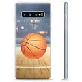 Samsung Galaxy S10+ TPU-hoesje - Basketbal