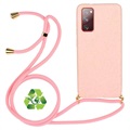 Saii Eco-line Samsung Galaxy S20 FE Hoesje met Riem
