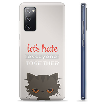 Samsung Galaxy S20 FE TPU-hoesje - Angry Cat