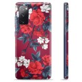 Samsung Galaxy S20 FE TPU Hoesje - Vintage Bloemen