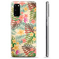 Samsung Galaxy S20 TPU Hoesje - Roze Bloemen