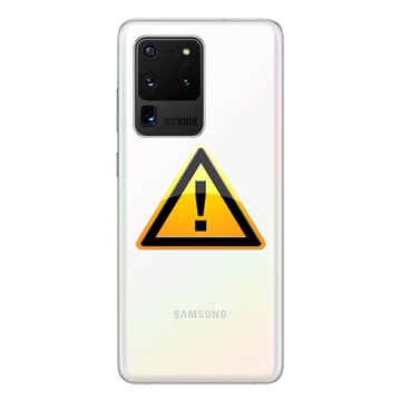 Samsung Galaxy S20 Ultra 5G Batterij Cover Reparatie - Wit