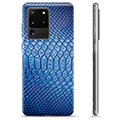 Samsung Galaxy S20 Ultra TPU-hoesje - leer