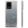 Samsung Galaxy S20 Ultra TPU Hoesje - Sneeuwvlokken