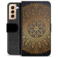 Samsung Galaxy S21+ 5G Premium Portemonnee Hoesje - Mandala